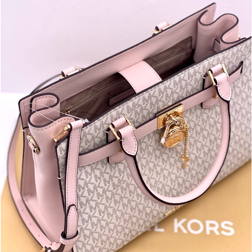Michael Kors Hamilton Medium Satchel And Wallet set - Picture 7 of 15